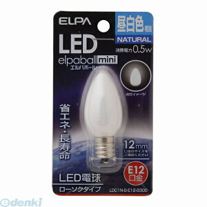 �����d�� ELPA LDC1N-G-E12-G300 LED�f���L���E���[�\�N�K�^E12 LDC1NGE12G300 LED�����d�� �����F ���[�\�N���` �G���p