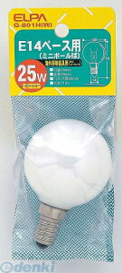 �����d�� ELPA G-801H-W E14�~�j�{�[��25W W G801HW