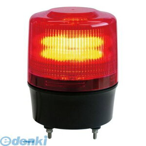 【個数:1個】日恵 VL12R-D24XR 直送 代引不可・他メーカー同梱不可 LED回転灯φ120 ニコトーチ・120【赤】 ワイド電源 DC12V〜24V ブザー付