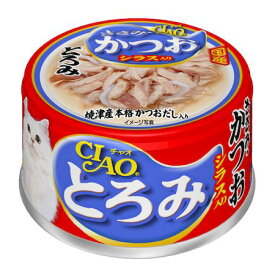 いなばペットフード A-45 CIAO とろみ ささみ・かつお シラス入り 80g A45 チャオ キャットフード チャオとろみ 缶詰 猫缶 ささみかつおシラス入 CIAOとろみ