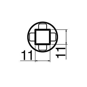 (LINE�N�[�|���L)HAKKO ���� �n�b�R�[ N51-13 �m�Y���^BGA 10MMX10MM N5113
