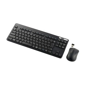 �G���R�� ELECOM TK-FDM109MKBK �L�[�{�[�h ���C�����X �}�E�X�t ���� USB �R�� ���^ �~�j�L�[�{�[�h ���C�����X�L�[�{�[�h �����u������ TKFDM109MKBK