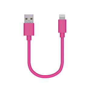 (LINE�N�[�|���L)�G���R�� ELECOM MPA-UAL01PN iPhone�P�[�u�� ���C�g�j���O�P�[�u�� 10cm iPad iPod �f�[�^�ʐM �[�d USB�|A Lightning �s���N MPAUAL01PN