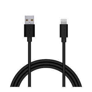 GR ELECOM MPA-UAL10BK iPhoneP[u CgjOP[u 1m iPad iPod f[^ʐM [d USB|A Lightning ubN MPAUAL10BK
