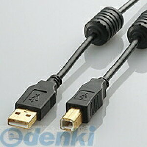 (LINE�N�[�|���L)ELECOM �G���R�� U2C-BF07BK �m�C�Y�ɋ����t�F���C�g�R�A�t��USB2�D0�P�[�u�� 0�D7m U2CBF07BK �u���b�N A-B�^�C�v AB�^�C�v �p�\�R�����Ӌ@�� TypeB