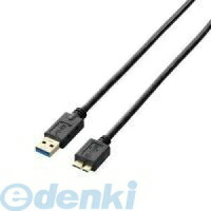 ELECOM �G���R�� USB3-AMB20BK USB3.0�P�[�u�� A-microB USB3AMB20BK �u���b�N A-microB�^�C�v �X�^���_�[�h