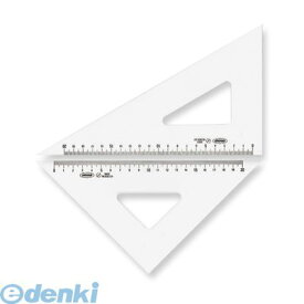 【スーパーSALEサーチ】共栄プラスチック A-820 メタクリル三角定規【目盛付】 24cm A820