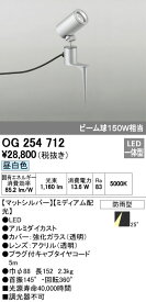 オーデリック ODELIC OG254712 LEDスポットライト