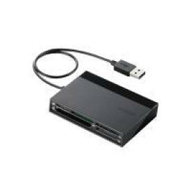 エレコム ELECOM MR-C24BK USBハブ付き48+5メディア対応カードリーダ MRC24BK