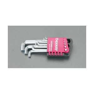 【個人宅配送不可】エスコ EA573AV 直送 代引不可・他メーカー同梱不可 9本組変角付六角棒レンチショートヘッド EA-573AV【キャンセル不可】