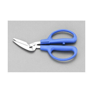 エスコ EA540CP 170mmぎざ刃クラフトはさみ EA-540CP【キャンセル不可】