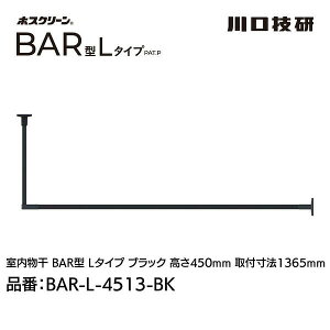 ����Z�� BAR1-L-4513-BK �z�X�N���[���uBAR�^�v �Œ莮�������� BK(�u���b�N)�F L�^�C�v ����450×��1365 BAR1L4513BK