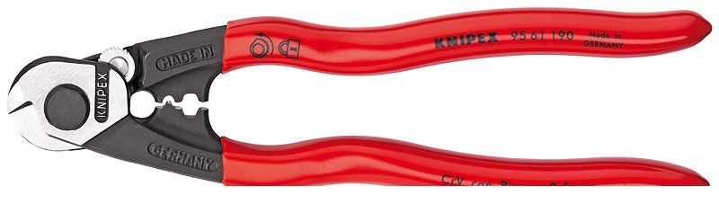 クニペックス KNIPEX 9561-190 ワイヤーロープカッター SB 輸入 工具 9561190