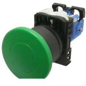 富士電機 AR22M0R-10G 押しボタンスイッチ AR22シリーズ 緑 AR22M0R10G