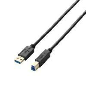 ELECOM �G���R�� USB3-AB15BK USB3.0�P�[�u�� A-B USB3AB15BK