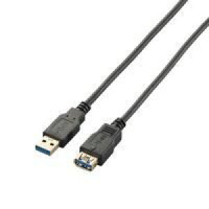(LINE�N�[�|���L)ELECOM �G���R�� USB3-E10BK USB3.0�����P�[�u�� A-A USB3E10BK �u���b�N �X�^���_�[�h A-A�����^�C�v USB�����P�[�u�� A-A�^�C�v