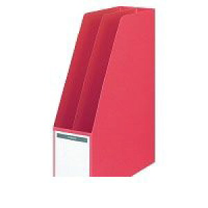 コクヨ KOKUYO フ−450NR ファイルボックスA4縦仕切板・底板付き収容80mm赤 フ−450NR