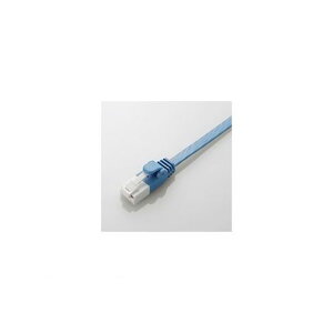 ELECOM �G���R�� LD-GFT/BU100 �c���܂�h�~�t���b�gLAN�P�[�u�� Cat6���� LD-GFT/BU100 LDGFT/BU100