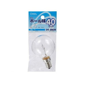 y[-3TԁzI[d@ 04-9808 ~j{[G50 E14 40WNA 049808