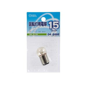 I[d@ 04-6492 ]pdG18 B15D 110V-15WNA 046492