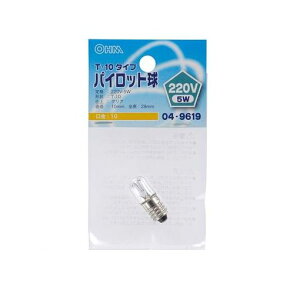 �I�[���d�@ LB-P1122V �p�C���b�g���iT10/220V/5W/�N���A/E10�j LBP1122V
