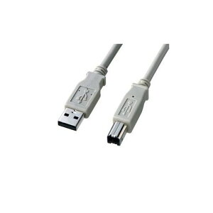 (LINE�N�[�|���L)�T�����T�v���C KU20-EC3K �G�RUSB�P�[�u�� KU20EC3K 3m ���C�g�O���[ USB�P�[�u�� SANWA �p�\�R�����Ӌ@�� SUPPLY TypeB TypeA �v�����^