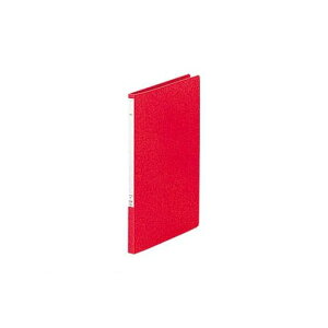 リヒトラブ LIHIT LAB. F-347-1 パンチレスファイルZ式 A4・S型 1赤【1冊】 4903419132972