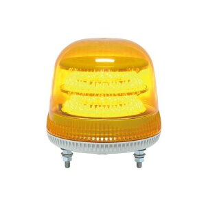 【個数:1個】日恵 VL17M-100APY 直送 代引不可・他メーカー同梱不可 LED回転灯φ170 ニコモア【黄】 AC100V VL17M100APY