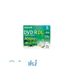 (LINE�N�[�|���L)�}�N�Z�� maxell DRD215WPE.5S �^��pDVD-R DUAL LAYER 5������