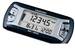 【個数:1個】山佐時計計器 YAMASA MC-500-N 活動量計 MY CALORY N ネイビー MC500N