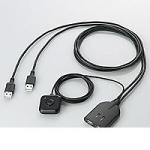 ELECOM GR KM-A22BBK 茳̃XCb`ŊȒPؑցIL[{[hE}EXpp\Rؑ֊ KMA22BBK