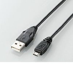 (LINE�N�[�|���L)ELECOM �G���R�� U2C-AMB15BK Micro�|USB A�|MicroB �P�[�u�� U2CAMB15BK Micro-USB�P�[�u�� �u���b�N A-microB�^�C�v �m�[�}��
