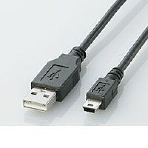 ELECOM �G���R�� U2C-M30BK USB2�D0�P�[�u�� mini�|B�^�C�v 3�D0m U2CM30BK