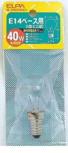 �����d�� ELPA G-202H-C E14S�K�^�~�j40W C G202HC