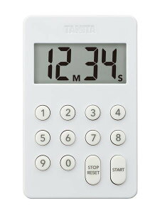 (LINE�N�[�|���L)�^�j�^�iTANITA�j TD415WH �e���L�[�f�W�^���^�C�}�[100���v �z���C�g