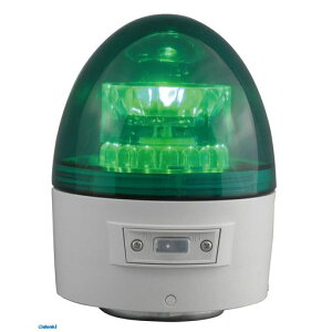 【個数:1個】日恵 VL11B-003AG/RD 直送 代引不可・他メーカー同梱不可 無線式・電池式LED回転灯 ニコカプセルΦ118 緑VL11B003AG/RD