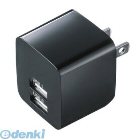 サンワサプライ ACA-IP44BK USB充電器【2ポート・合計2．4A・ブラック】 ACAIP44BK