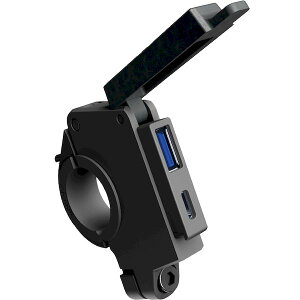 �f�C�g�i DAYTONA 46392 �o�C�N��p�d�� �X�����_�[USB Type�|A�{Type�|C QC3�D0�^PD3�D0