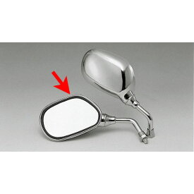 (LINEクーポン有)キジマ KIJIMA 203-9274 ミラー ミニ メッキ 10mm L 2039274 ミニミラー 左側 汎用 ミニミラーメッキ ミラーキジマ バイク用品 ハンドル 左側用