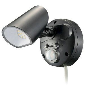 �I�[���d�@ LS-AS1000K4-K LED�Z���T�[���C�g 1���^10W�^1000Lm�^���FLED�^�ی쓙��IPX4�^�R�[�h��3m LSAS1000K4K