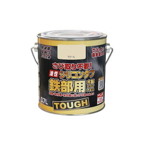 ニッペホームプロダクツ 4976124218125 直送 代引不可・他メーカー同梱不可 油性シリコンタフ 0.7L クリーム HYS103−0.7