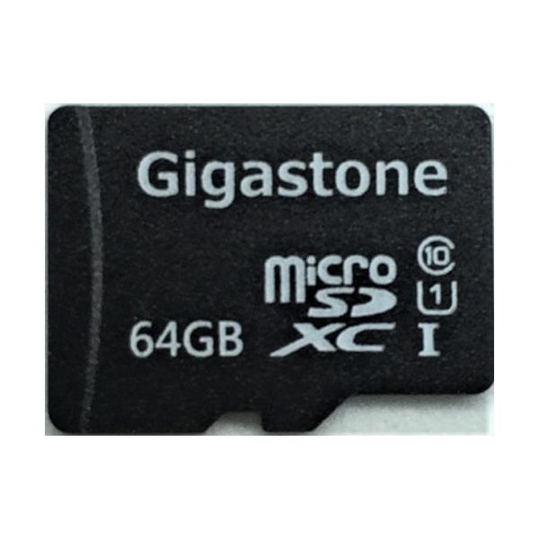 Gigastone GJMX/64U MicroSD64GBc10UHS−I