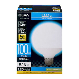 (LINE�N�[�|���L)�����d�� ELPA LDG13D-G-G2105 LED�d�� �{�[���`G95 LDG13DGG2105 �G���p �����F �{�[�����` �����F