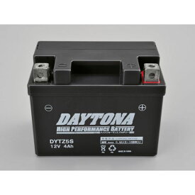 【予約受付中】【2月中旬以降入荷予定】デイトナ DAYTONA 98309 ハイパフォーマンスバッテリー DYTZ5S スーパーカブC125 タクト GROM モンキー125 バイク用 グロム