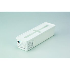 直送 代引不可・他メーカー同梱不可 イノマタ化学 4905596128366 プルアウトボックス LL ホワイト #1283【キャンセル不可】