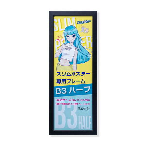 大仙 L092-C0901 スリムポスターフレーム C920 B3 ブラック L092C0901