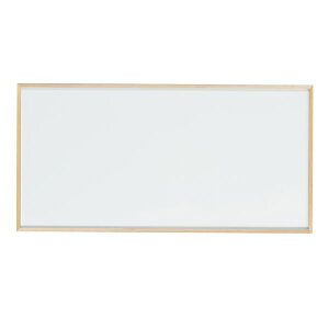 【個人宅配送不可】【個数:1個】馬印 WOH36 直送 代引不可・他メーカー同梱不可 木枠ボード 30mm ホーローホワイトボード 板面寸法 mm W1800×H900