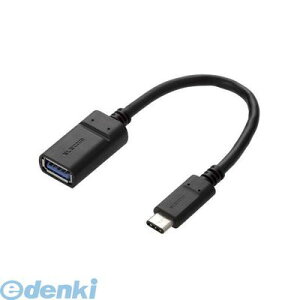 ELECOM �G���R�� USB3-AFCM01NBK USB3�D1�P�[�u���yType�|C�|Standard�|A�z USB3AFCM01NBK �u���b�N �F�ؕi