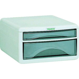 トラスコ中山 TRUSCO PA4-SW2 プラスチックレターケース A4浅型1段、深型1段 PA4SW2