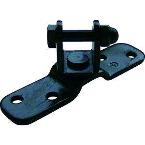 【即納在庫品】「直送」ニッサチェイン ニッサチェイン P193 黒 回転プレート 15×58mm 1個=1PK 389-2328